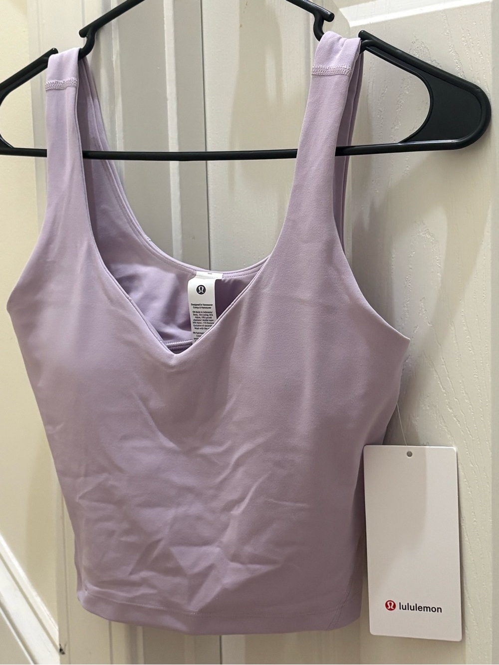lululemon athletica Soft Lavender Performance Tank